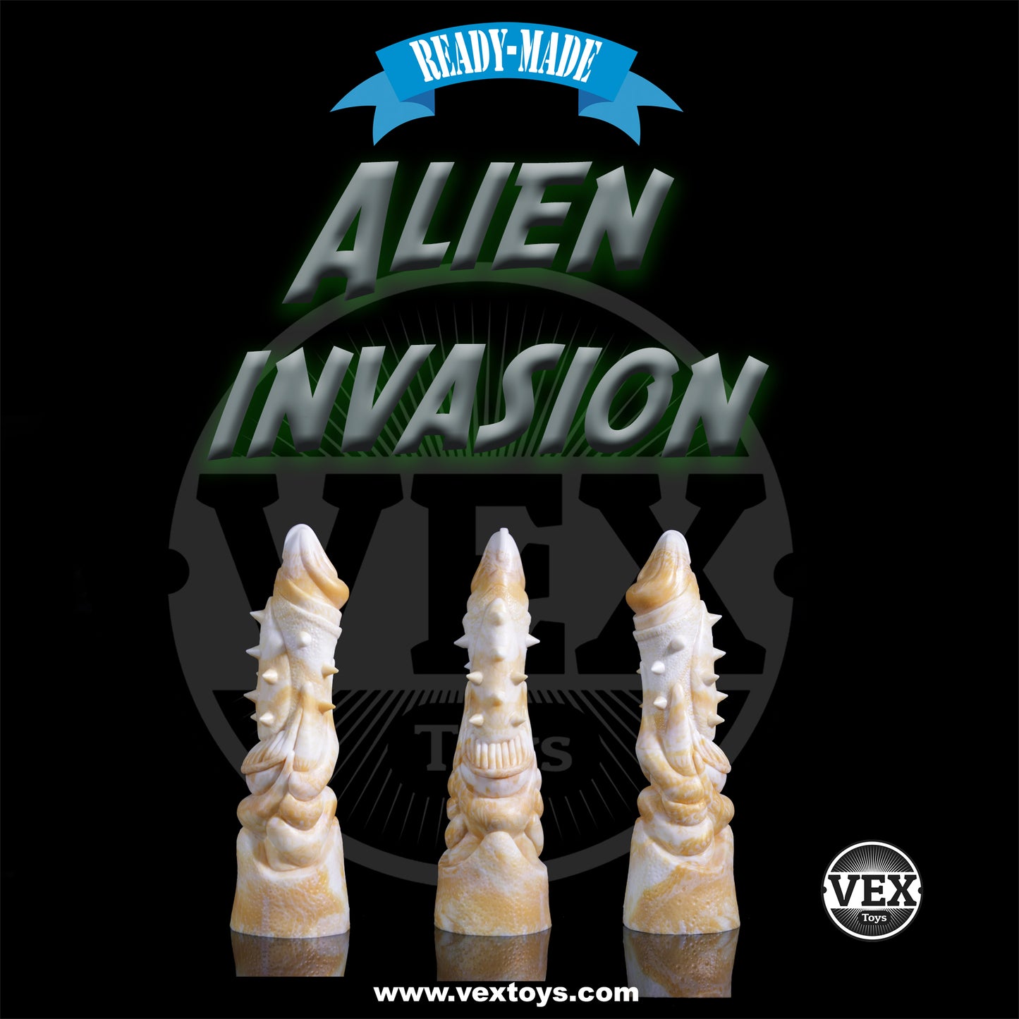100% Platinum Silicone Toy | ALIEN INVASION |