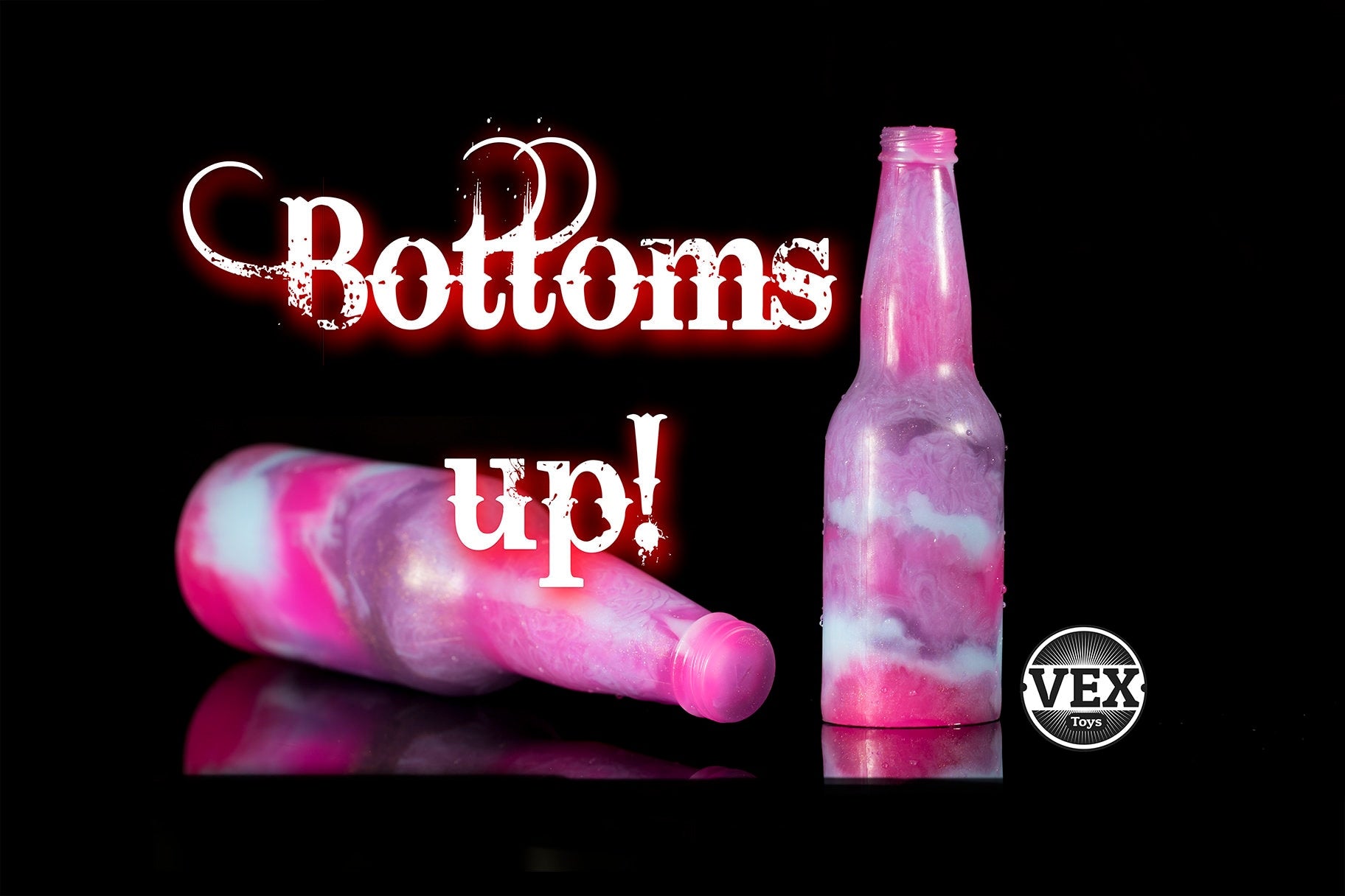 Silicone Beer Bottle Sex Toy | BOTTOMS UP Vex Toys Silicone Beer Bottle Sex Toy | BOTTOMS UP Vex Toys