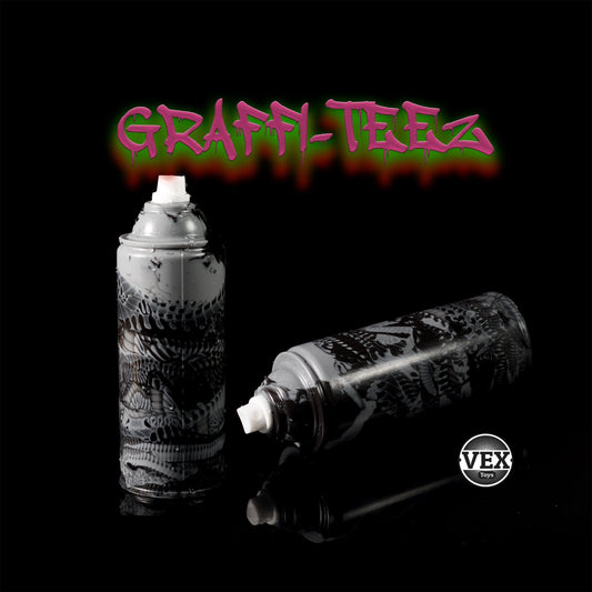 Platinum Silicone Dildo "Graffi-teez" | Spray Paint Can Graffiti Dildo