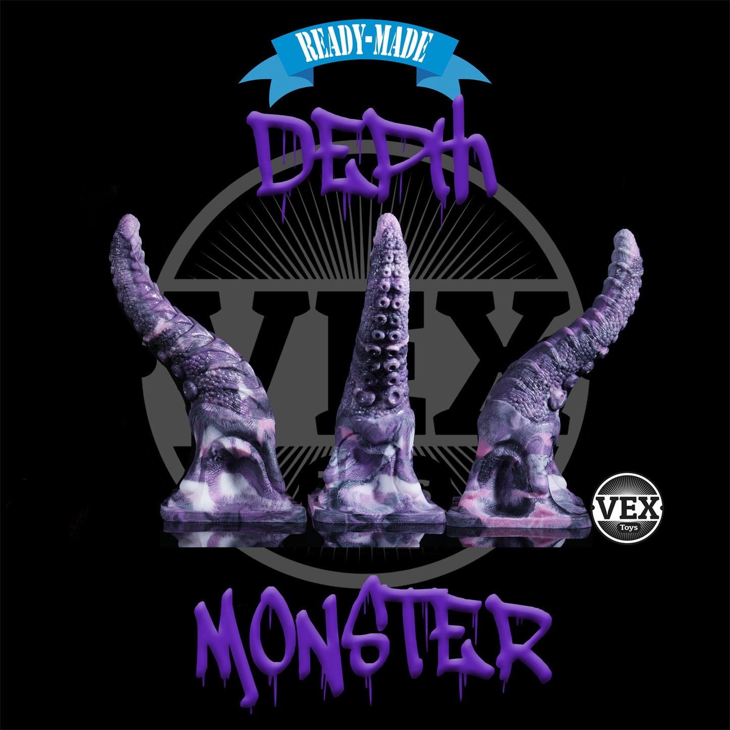 Fantasy Sex Toy | Tentacle Dildo Large | DEPTH MONSTER |