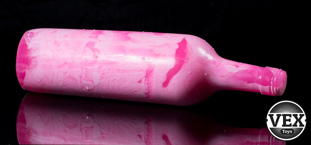 Wine Bottle Sex Toy | Large Platinum Silicone Sex Toy  | WINE LOVER