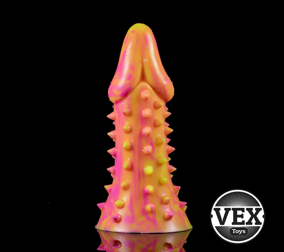 textured spiked dildo