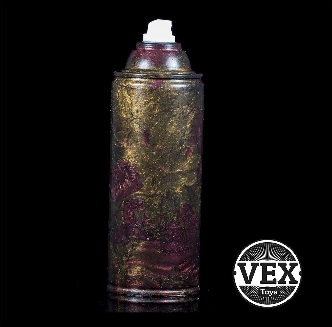 silicone spray paint can toy