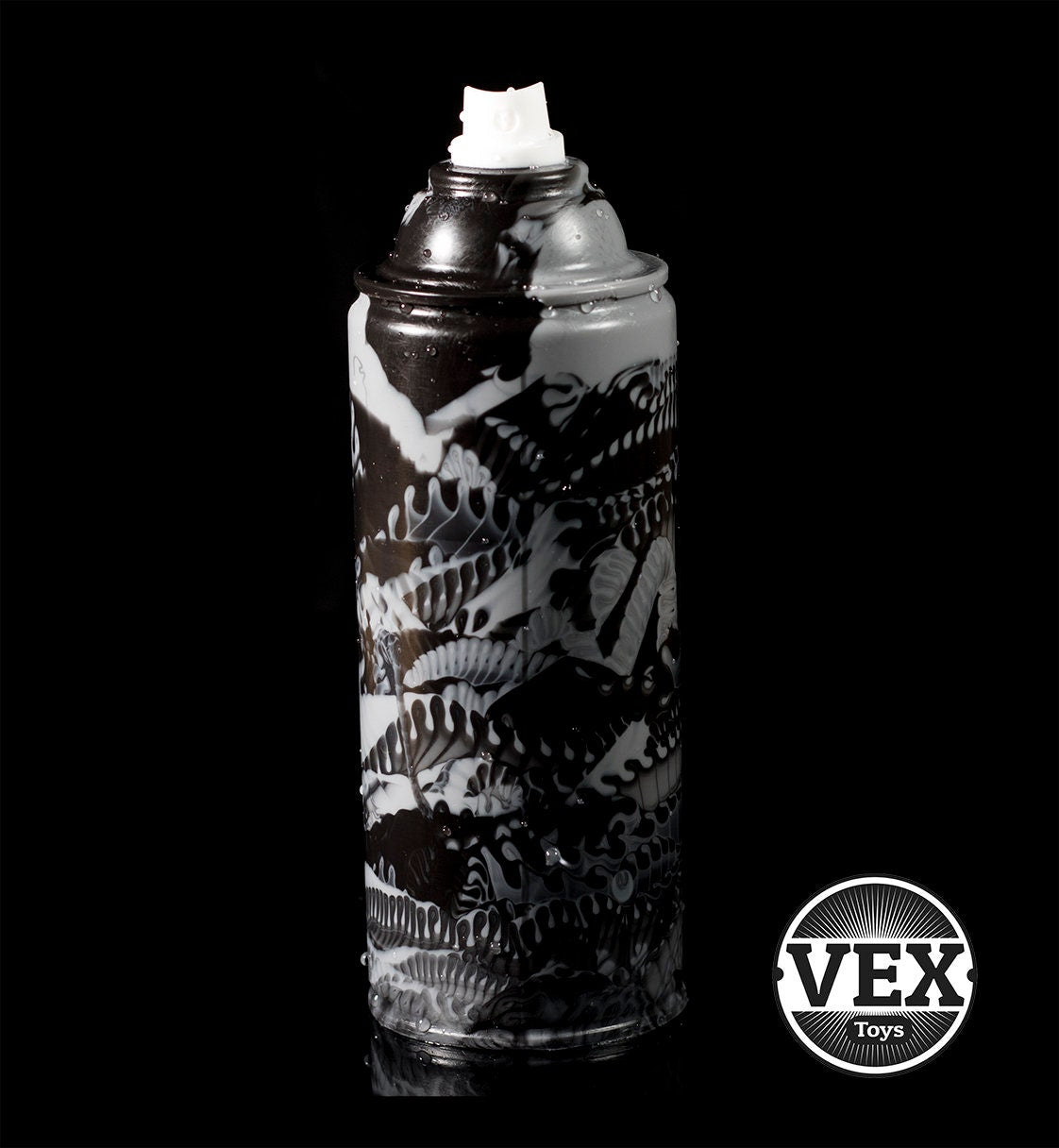 Platinum Silicone Dildo "Graffi-teez" | Spray Paint Can Graffiti Dildo