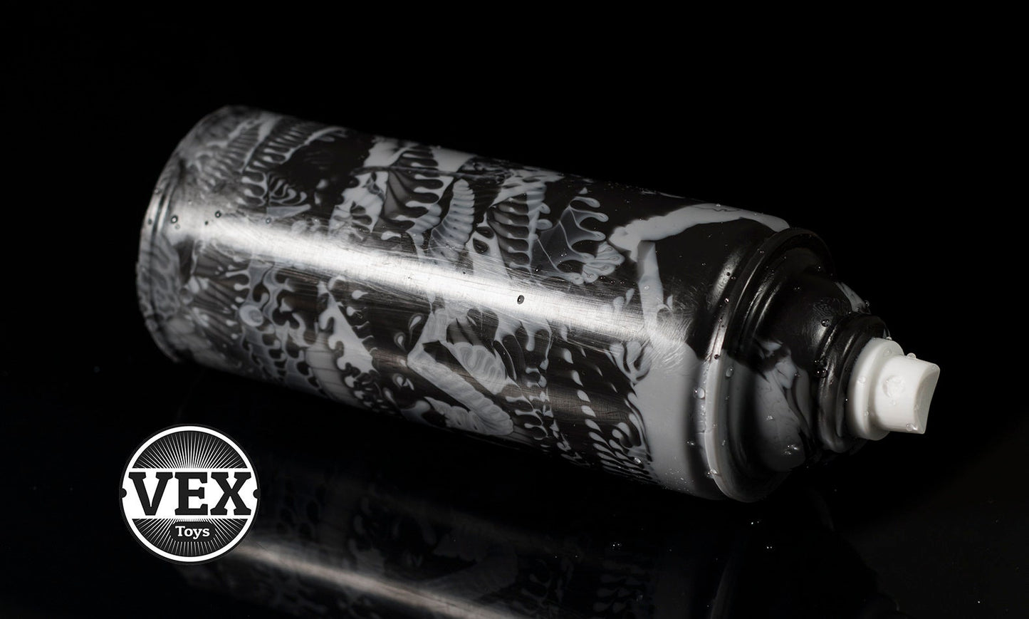Platinum Silicone Dildo "Graffi-teez" | Spray Paint Can Graffiti Dildo