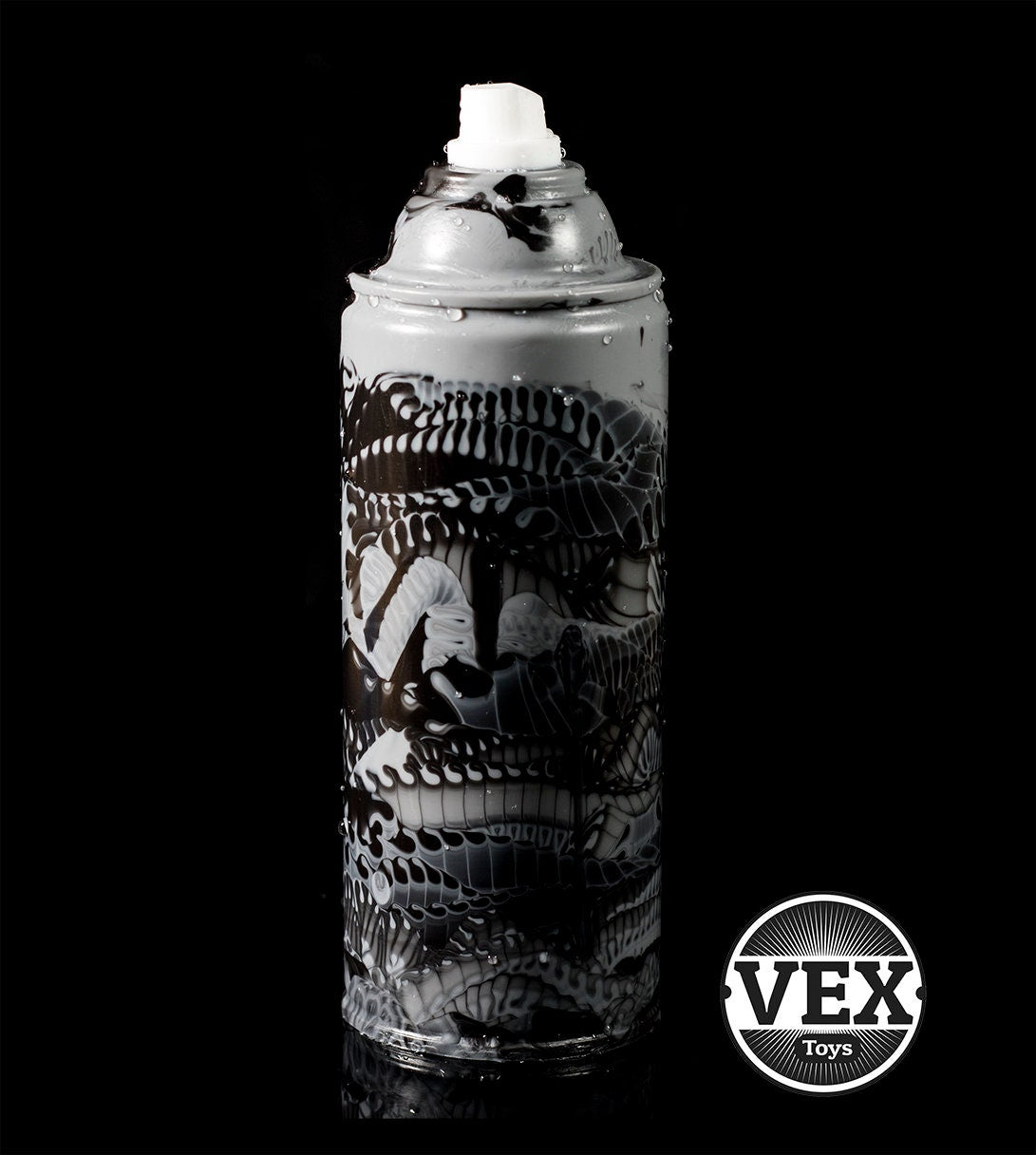 Platinum Silicone Dildo "Graffi-teez" | Spray Paint Can Graffiti Dildo