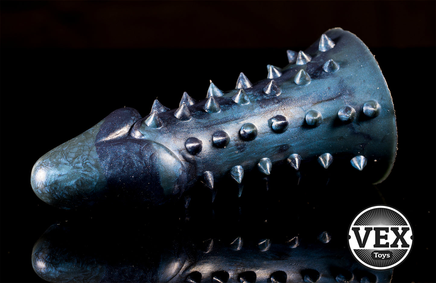 Adult Novelty Toy Textured  Spike Covered Dildo | SPIKE