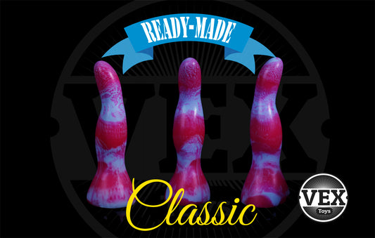 Prostate Massager Platinum Silicone Dildo | CLASSIC |